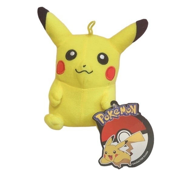 Toy Factory Pokemon Pikachu Plush Stuffed Animal Figure - Picture 1 of 3